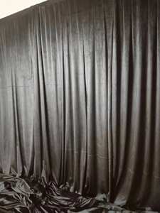 Tenda di sfondo di nozze di velluto per matrimonio con cabina fotografica drappeggio di scena per eventi Compleanni all'ingrosso tubo drappo - Product Image 2