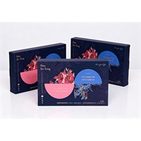 Faltbare Recycelbare Karton-Geschenkbox mit Griff Individuelle Verpackung Logo UV-Vollfarbdruck Matt-Laminierung Magnetverschluss