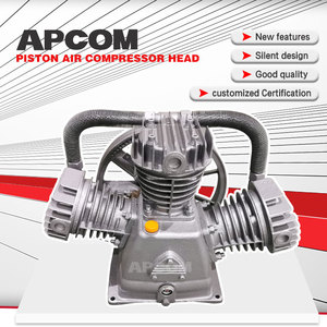 Tête de compresseur à piston, bloc compresseur professionnel à 3 cylindres, tête de pompe à piston haute efficacité pour usage industriel intensif - Product Image 3