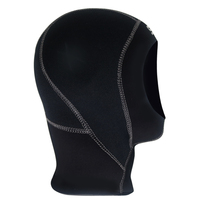 Vente en gros de bonnets de plongée souples en néoprène et de couvre-chefs chauds, équipement de plongée avec protection du cou de 3,5 mm d'épaisseur