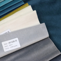 A915200 Fabricant en stock – Tissu velours uni éthiopien 282 cm, rouleau de velours 190 g/m², tissu velours hollandais pour rideaux