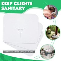 Housses jetables pour le visage, couvre-tête de Massage pour Tables de Massage et chaises de Massage, lit de Salon de beauté Spa