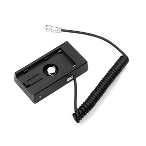Plaque de montage de <span class=keywords><strong>batterie</strong></span> NP-F970 avec câble d'alimentation pour caméra de cinéma de poche <span class=keywords><strong>Blackmagic</strong></span> BMD BMPCC 4K <span class=keywords><strong>6K</strong></span> <span class=keywords><strong>6K</strong></span> G2 <span class=keywords><strong>6K</strong></span> PRO - Product Image 4