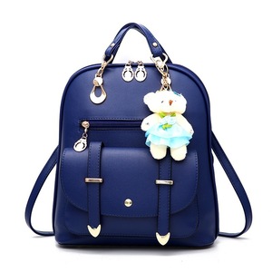 Borse da <span class=keywords><strong>Donna</strong></span> di Ultima Moda dei Migliori Designer, Zaini Neri in Pelle Carini per Ragazze - Product Image 2