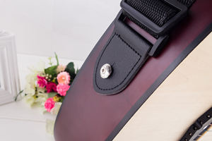 สายกีตาร์ไนล่อนสีดำแบบกำหนดเอง140ซม. ยาว OEM อุ<span class=keywords><strong>ป</strong></span>กรณ์กีตาร์เข็มขัดอะคูสติกไฟฟ้ากระเ<span class=keywords><strong>ป</strong></span>๋าถือหนังสายกีตาร์ - Product Image 3