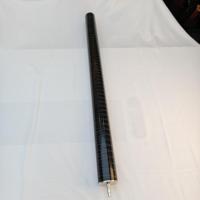 Rouleau de transmission en fibre de carbone CFRP sur mesure, équilibré avec précision, robuste, avec croisillons non graissables