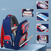 Nouveau Sac à Dos Scolaire Enfant 2026 Tendance Grande Capacité Mignon Unisexe en Polyester avec Fermeture Éclair 36-56L 15 Pouces