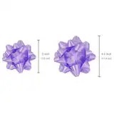 Colorful Custom Organza Gift Bows & Solid Color Polyester <b>Ribbons</b> Set-Glitter Printed Double Face for Packaging Decorations - Product Image 3