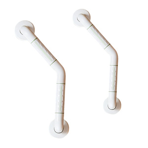 Barra de apoyo en forma de L Qianlong, pasamanos de seguridad para baño de acero inoxidable antideslizante de 135 grados para personas mayores - Product Image 1