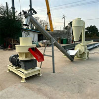 Presse à granulés de bois à matrice annulaire de 22 kW, 300-500 kg/h, pour la production de granulés de biomasse à partir de sciure de bois, destinée aux combustibles biomasse