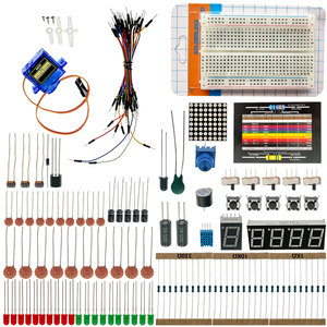 Üniversite Lab & STEM eğitimi için lehimsiz Breadboard temel parçaları ile evrensel elektronik bileşen paketi - Product Image 6