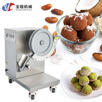 Machine de roulage à froid pour boules énergétiques au sésame, chocolat et noix de coco, compatible avec une ligne de production industrielle automatique à haute capacité