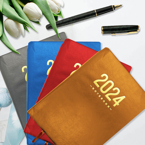 Bán buôn 2026 2027 A5 số lượng lớn tùy chỉnh in ấn bìa cứng Tây Ban Nha chương trình nghị sự máy tính xách tay - Product Image 6