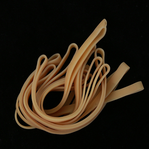 Bán Buôn Tự Nhiên Ban Nhạc Cao Su Chất Lượng Tốt Phẳng Nâu 25Cm Dài Cao Su Cao Su Ban Nhạc Đàn Hồi - Product Image 1