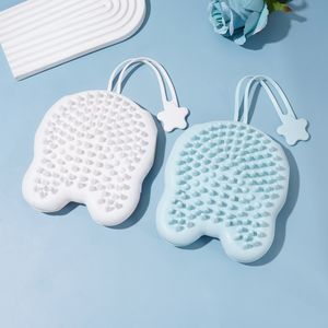 Cepillo de champú de silicona suave para masaje del cuero cabelludo, masajeador de cabeza de mascotas para perros, gatos, animales pequeños - Product Image 5