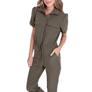 Vendeurs Combinaison de gommage une pièce Infirmière Uniforme Design Maillot de corps à manches courtes pour gommages - Product Image 5