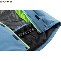 Veste de sport d'hiver pour enfants Kippo, veste en tissu imperméable à capuche pour le ski, vêtements d'hiver, motifs imprimés, costumes pour garçons, vêtements pour enfants