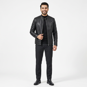 <b>jacket</b> for <b>men</b> 2026 New Arrival <b>Men's</b> High Quality Fashion Design Plus Size <b>Leather</b> <b>Jacket</b> Winter Motorcycle <b>Jacket</b> for <b>Men</b> - Product Image 1