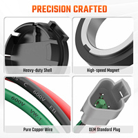 102265601 Set Pengganti Sensor Kecepatan IQ 48V untuk Golf Cart dengan Kit Magnet GE, Cocok untuk Club Car DS Precedent