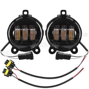 Par de Faros Antiniebla LED de 3.5 Pulgadas, Luz Blanca Ámbar para Lada Priora, Faros Antiniebla LED para Autos Rusos, 12/24V, Luz Antiniebla LED para Parachoques Delantero - Product Image 4