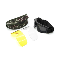 Vente d'usine coupe-vent Anti-buée lunettes de sport tactiques de protection sécurité balistique lunettes Airsoft pour le tir et la chasse