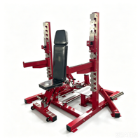 Banc de musculation multifonctionnel réglable pour presse, inclinable, pour haltérophilie, équipement de musculation pour salle de sport, fourni directement par l'usine