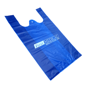 Bolsas de Compras de Plástico HDPE Tipo Camiseta, Personalizadas con Logotipo, Desechables, para Supermercados y Tiendas - Product Image 5