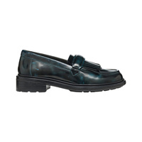 Chaussures à enfiler pour adolescents CHOOZII, chaussures classiques en cuir verni à pampilles pour garçons et filles
