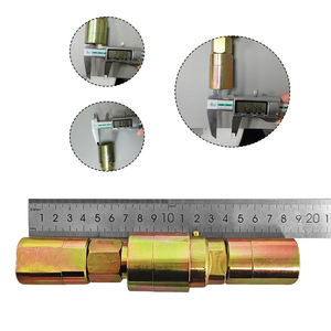 Adaptateur de distributeur de chambre à air en cuivre M22*1.5 à connexion rapide, pièce de semi-remorque fiable, prix direct usine pour camion - Product Image 4