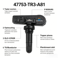 Sistema de Monitoreo de Presión de Neumáticos de 315MHz, Precio de Fábrica, Sensor TPMS 42753-TR3-A81 para Automóvil