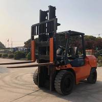 Offre Spéciale : Chariot Élévateur FD50 5 Tonnes d'Occasion (États-Unis) - Faible Kilométrage, Accessoires Attrayants, Modèle 2012, Garantie 1 An, Rapport de Test de la Machine