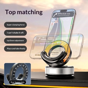 Soporte para Teléfono Móvil para Coche, Soporte Antideslizante con Ventosa <span class=keywords><strong>de</strong></span> Vacío para Navegación y Escritorio - Product Image 2