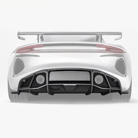 Diffuseur de pare-chocs arrière en carbone préimprégné à fixation par boulons, lèvre de spoiler aérodynamique, modèles de performance pour l'extérieur, pour Lotus Emira