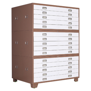 Chine Design moderne en acier métal plan <span class=keywords><strong>de</strong></span> carte <span class=keywords><strong>armoire</strong></span> <span class=keywords><strong>de</strong></span> <span class=keywords><strong>rangement</strong></span> A0 organisateur <span class=keywords><strong>de</strong></span> <span class=keywords><strong>papier</strong></span> pour l'ingénierie et le dessin à plat pour une utilisation scolaire - Product Image 1