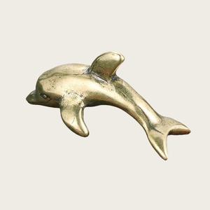Оптовая продажа: Ретро-декор из состаренной латуни и бронзы в виде дельфина, предметы ручной работы, коллекционные изделия - Product Image 6