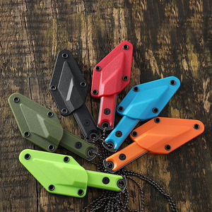 Outdoor Mini Necklace Straight Knife Pocket Knife Key <b>Box</b> Cutter <b>Box</b> Cutter Office Pencil <b>Letter</b> Opener <b>Box</b> Cutter - Product Image 6