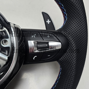 Popular Wholesale Leather Carbon Fiber LED Steering <b>Wheel</b> for BMW 3 Series 5 Series F10 F20 F30 F90 F01 F02 Car Steering <b>Wheel</b> - Product Image 6
