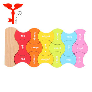 Toys for children New 2019 funny wooden stacking blocks children educational toy Montessori Rainbow - Product Image 5