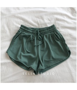 Nouveaux shorts Hot logo personnalisé vente en gros de shorts d'été côtelés de haute qualité pour les femmes - Product Image 3