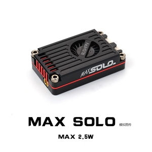 Transmisor de Video VTX Original RUSH TANK MAX SOLO 5.8GHz 2.5W de Alta Potencia 48CH con Carcasa CNC para RC FPV de Largo Alcance y Ala Fija - Product Image 3