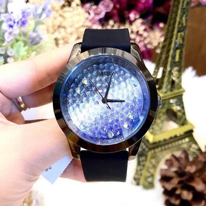 <span class=keywords><strong>Reloj</strong></span> Cronógrafo para Mujer <span class=keywords><strong>Guess</strong></span> W1223L1, Caja Cuadrada de 42 mm, Acero Inoxidable, Correa de Silicona, Movimiento de Cuarzo, Moderno y Sencillo - Product Image 6