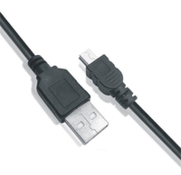 Cordon de charge de données 5Pin Mini B câble USB 2.0 Type A mâle à Mini câble USB pour appareil photo MP3 Dashcam téléphone portable régulier