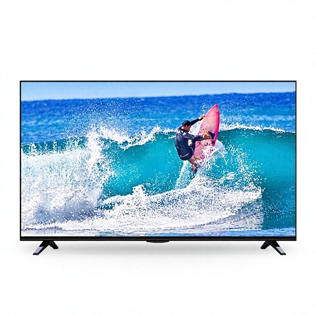 Smart LED TV 32 Inch 4K HD with for Interface Black Cabinet Wireless Network
