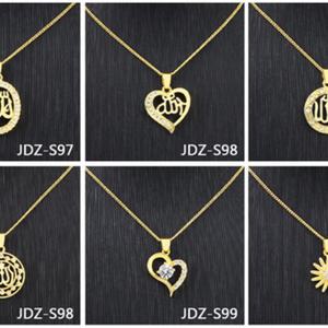 Collier pendentif en laiton plaqué argent avec cœur, bijoux de mode de haute qualité pour enfants Jxx, nouvelle vente, prix bas, pierre principale en zircon - Product Image 2