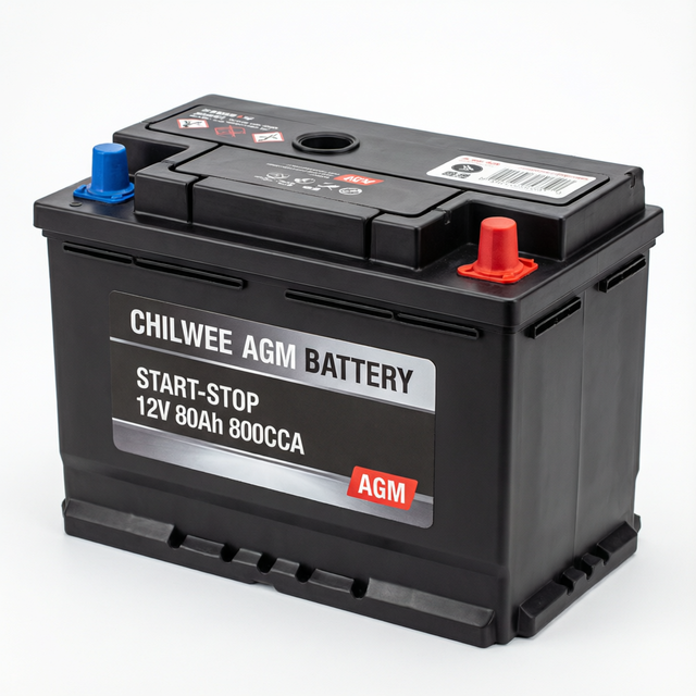Wholesale High Quality 12V 80AH AGM Battery Automotive Supplier's Premium Car Battery for Autos 12V Deep Cycle Battery