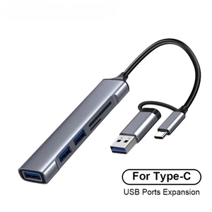 5 trong 1 đa cổng <span class=keywords><strong>HUB</strong></span> USB3.0 5Gbps mở rộng Dock <span class=keywords><strong>Hub</strong></span> PD 100W Loại C Extender <span class=keywords><strong>Hub</strong></span> plug and play cho PC máy tính máy tính xách tay - Product Image 5
