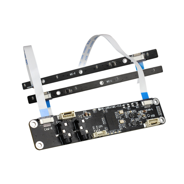 HSTD 4 Array Microphone Board with 12 MP Camera Module Using Usb Interface