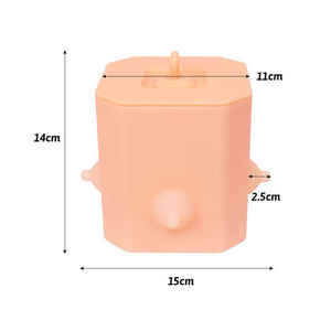 Mangeoire à lait pour chiots avec tétines, <span class=keywords><strong>tétine</strong></span> pour chatons, station d'alimentation pour chiots, <span class=keywords><strong>tétine</strong></span> en silicone, <span class=keywords><strong>tétine</strong></span> en <span class=keywords><strong>caoutchouc</strong></span> pour chien, fournitures pour chiens - Product Image 3