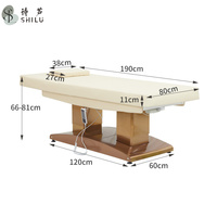 Nouveau fauteuil d'examen médical esthétique électrique professionnel à 4 moteurs, pliable et portable, table de beauté pour soins du visage et extensions de cils