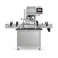 Machine de scellage de boîtes entièrement automatique à servo-moteur électrique, scelleuse de boîtes métalliques de haute précision pour l'emballage alimentaire et l'utilisation de produits (Ketchup, etc.)